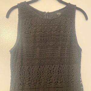 Saks Fifth Avenue Black Label - Black Lace Dress - Size 10